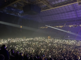 El sabadellenc Marc Terrés ens explica com va viure el concert massiu de Love  en plena pandèmia: amb test d'antígens i mascareta FFP2 