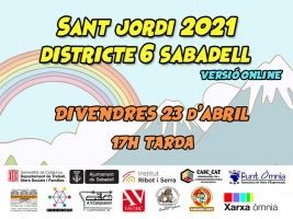 "El 6 a la xarxa" al districte 6 de Sabadell celebra Sant Jordi a YouTube