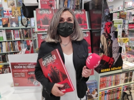 Teresa Valero presenta el seu thriller social 'Contrapaso: Los hijos de los otros' a Sabadell Còmics