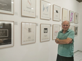 Fidel Roca celebra els 40 anys de la galeria d'art per on van passar artistes com Mariscal, Joan Brossa o Alfons Borrell amb una exposició de cartells originals