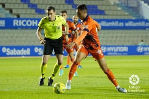 Sergio Aguza la temporada passada a la Nova Creu Alta | La Liga