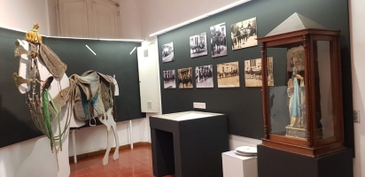 El Museu d'Història acull una exposició dels 150 anys de vida de la Germandat de Sant Antoni Abat “Colla Vella”