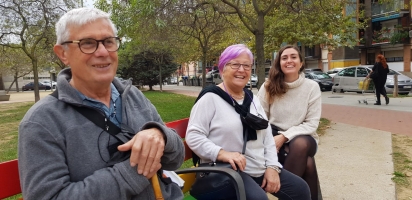 Emma López, tècnica del projecte Som torre-romeu: "la idea és implicar el veïnat, que es facin seu el barri"