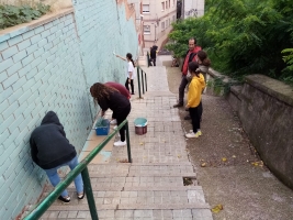l Projecte “SBD ON. La cultura al teu barri”, es desenvolupa aquests dies al barri de Can Puiggener. Imatge de: Barbara Solanes