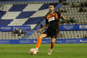 César Morgado en el partit contra la Balona | CES