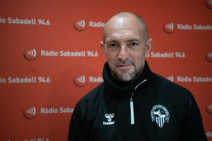 Pedro Munitis avui a Ràdio Sabadell | Roger Benet