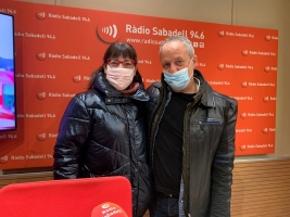 Alguns dels veïns afectats a Ràdio Sabadell