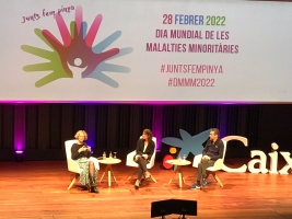 Jornada Malalties Minoritàries : Dra. Gemma Marfany i Juan Carlos Unzué. La Comunicació pacient i recerca amb els mitjans de comunicació.