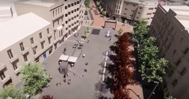 Imatge sobre el futur Passeig/Ajuntament