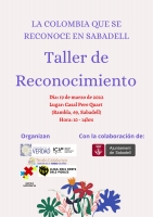Taller per a promoure el reconeixement a les víctimes del conflicte colombià exiliades a Catalunya