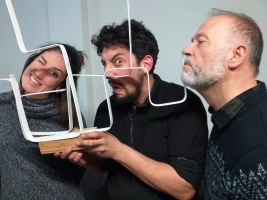 La companyia 'Tres homes grossos' estrena Mortimart a l'Espai Àgora