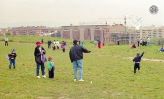 Parc Catalunya, durant la seva inauguració