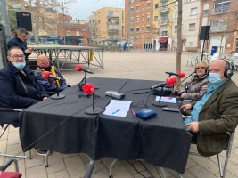 Les tres associacions han coincidit amb el regidor de districte, Manuel Robles