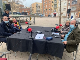 Les tres associacions han coincidit amb el regidor de districte, Manuel Robles 