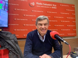 Joan B Casas a l'entrevista a Ràdio Sabadell | Mireia Sans