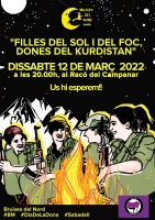 Júlia García, membre fundora de Les Bruixes del Nord: "Volem fer visible la lluita de les dones de kurdes"
