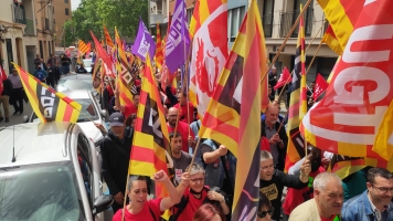 Manifestació del metall a Sabadell/ Pau Duran