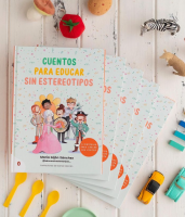 Portada del llibre 'Cuentos para educar' de la María Gijón, agent d'igualtat 