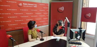 Laura Costa i Raquel Garcia, a Ràdio Sabadell