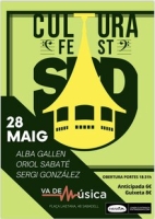 Aquest dissabte arriba el Cultura Fest amb els concerts d’Alba Gallen, Oriol Sabaté i Sergi González.