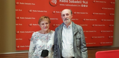 Isabel Rojas i Francisco Carpio avui a l'estudi 