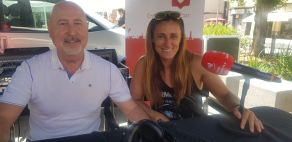 L'Ana Romer i l'Antonio Manuel Corpas, dos dels 190 conductors de la flota de la TUS