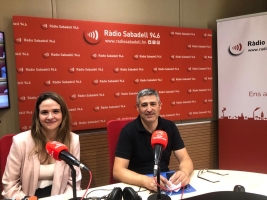 Rosaura Ferriz, Directora d'Assumptes Públics a Kreab i Marcel·lí Pérez, enginyer tèxtil especialitzat en sostenibilitat d'ESDI