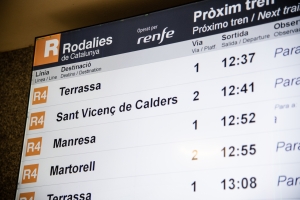 Cartells de Rodalies de Renfe/ Roger Benet