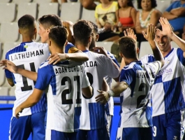 Gol del Sabadell! Juan Delgado vs Amorebieta (1-0)