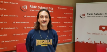 Oriol Brunet a l'estudi