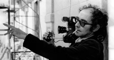 El cineasta francosuís Jean-Luc Godard 