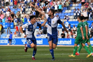 Sergi Garcia celebrant el gol | Críspulo Díaz