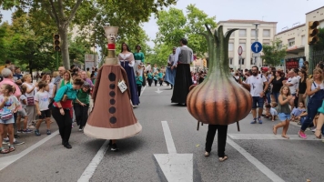 La cercavila ha estat un dels elements de la Festa Major