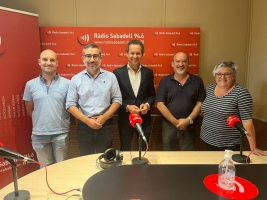 Els portaveus dels grups municipals a Ràdio Sabadell | Mireia Sans