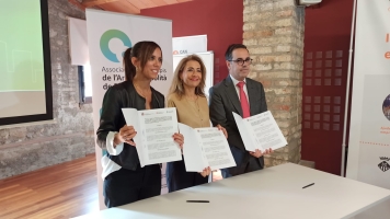 Signatura de la inversió del Ministeri de Transports, Agenda i Mobilitat Urbana/ Pere Gallifa