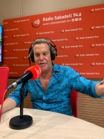 El Gran Germán avuia  l'estudi de Ràdio Sabadell 
