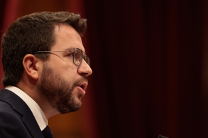 El president Pere Aragonès va cessar ahir al vicepresident Jordi Puigneró | ACN