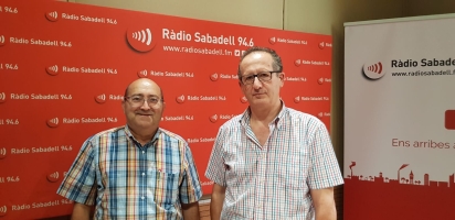 Joaquin Lesmes i Manuel Ballesteros a l'estudi 1