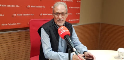 El president de Hermandad Nuestra Señora Virgen de la Fuensanta, Antonio Padilla a l'estudi 1