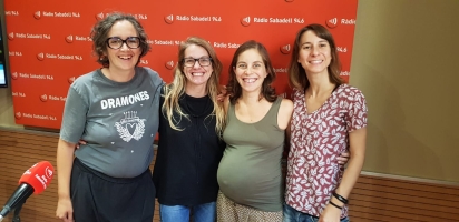L'aida, la Guida, l'Alba i la Nuria, avui a la ràdio