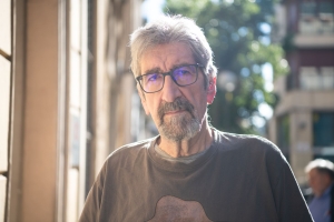 El sabadellenc Ferran Alberich al carrer doctor Puig, 18 (Roger Benet)