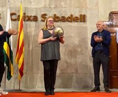 El guardó es va lliurar ahir al vespre a l'Auditori de l'Antiga Caixa Sabadell | Helena Molist