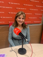 Mercè Pérez, a Ràdio Sabadell