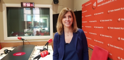 Imma Tàpies a Ràdio Sabadell l'atenció a les persones grans fràgils i en final de vida e