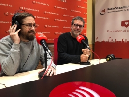 L'Iván Mardones i en Miquel Gratacós, a l'estudi 1