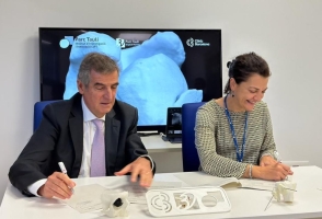 L'I3PT i el Clínic han signat un acord de col·laboració per desenvolupar la tecnologia 3D | Taulí