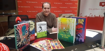 Rafel Sabater de Sabadell Còmics a l'estudi 1