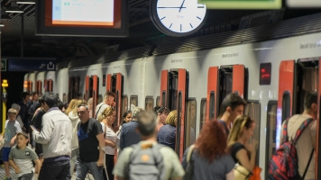 Un tren dels Ferrocarrils/ Roger Benet