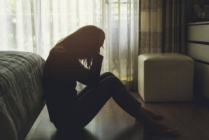 Una persona deprimida/ Pexels