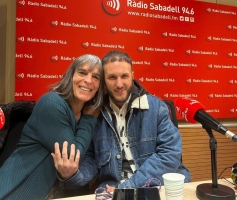 Clara Palau i Roberto Piqueras avui a Ràdio Sabadell